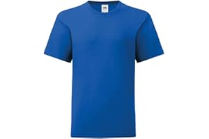 Fruit of the Loom Kids Iconic T-Shirt enfant taille 104-164 cm (1 ou lot de 5)