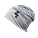 Produktbild Butterme unisex stilvoll Hip-Hop Hiphop Fashion Cap Cotton Gestricktes slouchy Beanie Hat Warm weiche Stretch Winter krumme Haltung Hellgrau