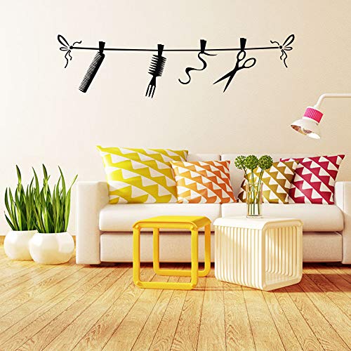 Preisvergleich Produktbild Zhen+ Wandaufkleber Kinderzimmer Küche Fenster Schlafzimmer Mädchen Junge Aufkleber Abziehbilder Wand Deko Wandaufkleber geschnitzte Frisur Dekoration DIY Art Decals Wohnzimmer Haus