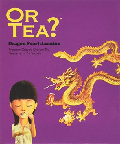 Or Tea Organic Dragon Pearl Jasmine Sachet Box (Pack of 15)