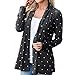 Produktbild Damen Langarmshirt Strickjacke Kimono Cardigan Cover Up Patchwork Outwear Mode Beiläufig Übergangsmantel von Innerternet