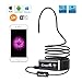 Produktbild Neue VersionKamera iOS/Android 1200P, CrazyFire Endoskop Wasserdicht Full HD Endoskopkamera WiFi Einstellbare Weiße 8 LEDs,Schlange Kamera für Android iOS iPads und Laptops - 5M
