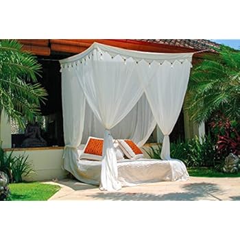 Moskitonetz, Betthimmel, Baldachin, Mückenschutz, BigSky160: Amazon.de