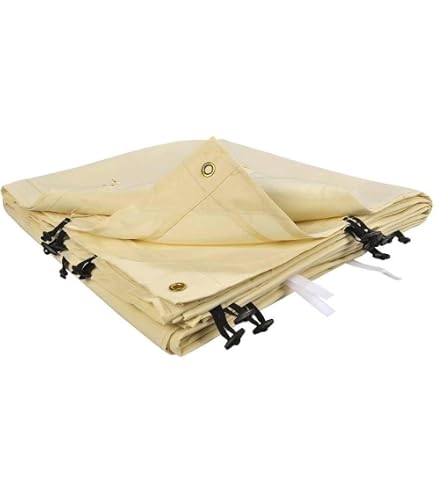 Pergola-Bespannung 3x4 M Aus Polyester (180 G/m²) – Wasserabweisend & Stabil Für Wandpergola Mit Stahlrahmen