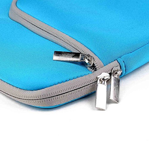 HASESS Multifunktionale Reißverschluss Aktentasche Handtasche Hülle Tasche Abdeckung Case für Alle 13-Zoll Macbook Air Macbook Pro 13″ und Universal Notebook 13 Zoll – Blau - 7