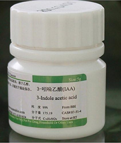 IAA Indole-3-acetic acid Indole acetic acid 99% 5 grams PGR TC (NOT water soluble)