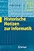 Produktbild Historische Notizen zur Informatik