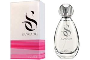 SANGADO Costa Del Sol Perfume para Mujeres, Larga Duración de 8-10 horas, Olor Lujoso, Almizcle Floral Amaderado, Francesas Finas, Extra Concentrado (Parfum), Spray de 50ml, Fascinante, Un Gran Regalo