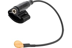 Pickup piezoelettrico portatile KNA per violoncello, compatibile con spinotto da 0,6 cm, realizzato a mano in Europa