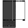 Zshion - Pellicola proteggi schermo per BlackBerry KEY2, copertura completa 3D, durezza 9H, in vetro temperato, per BlackBerr