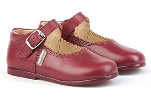Angelitos Merceditas de Cuero para Niña. Marca Modelo 500. Todo Piel. Calzado Infantil Hecho en España