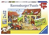 haba puzzle bauernhof Puzzlespaß im Doppelpack inkl. Mini-Postern als Motivvorlagen