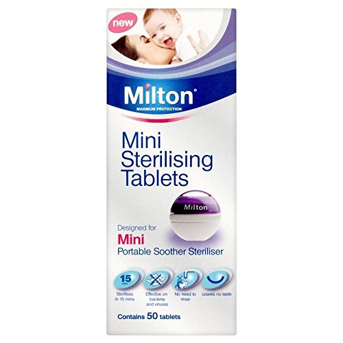 Preisvergleich Produktbild Milton Mini Sterilisieren Tabletten (50) - Packung mit 2