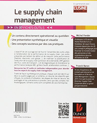 Le supply chain management - En 37 fiches-outils