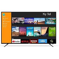 NyTel 80 cm (32 Inches) HD Ready Smart LED TV 32- NL-Smart (Black) (2019 Model)