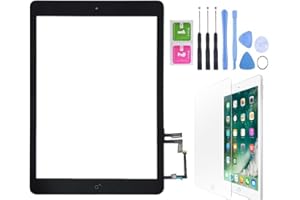 HEDYWEI Digitalizador de Pantalla táctil para iPad Air iPad 5 Adhesivo + Herramientas Negro