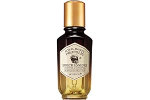 SKIN FOOD since 1957 Tónico enriquecedor de esencia de propóleo Royal Honey - 63% propóleo de abeja negra y 10% suero facial de extracto de jalea real - suero de propóleo - 1,69 fl. Onz. (50 ml)