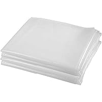 KAHEIGN 2 x 3m Polyethylenfolie Transparent Gewächshausfolie, Extra Dick Reißfest Gartenfolie aus Polyethylen, Klarsicht…