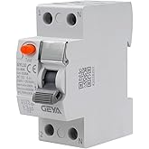 Circuit Breaker Magnetothermal 40a 30ma Residual Current Switch 2 Pole RCCB | 230V AC 2 Pin 40A 35mm DIN Rail Mount Circuit B