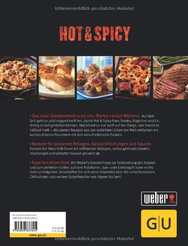 Book's Cover of Weber's Hot & Spicy: Die schärfsten Grillrezepte