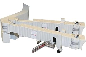 Gemini Jets GJARBRDG2 Airport 3 Pack Duel Wide Body Jet Bridges & Airport Adaptors Set 1:400
