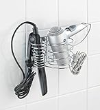 Hairdryer Holder Includes Straightener Holder And Cable Tidy