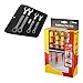 Produktbild WERA Joker Maul Ringratschenschlüssel Satz 4 tlg Schrauben Dreher Set Ring Maul Schlüssel Ratschen Schraubenzieher Schraubendrehersatz 160i 165i/7 05006148001 Ringmaulschlüsselsatz Schraubendreher 050