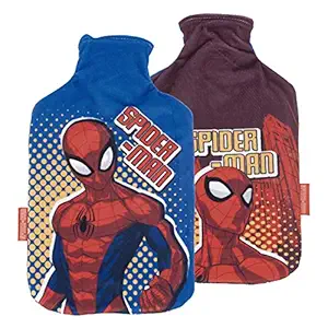 Arditex Marvel Spiderman Hot Water Bottle with Textile Cover