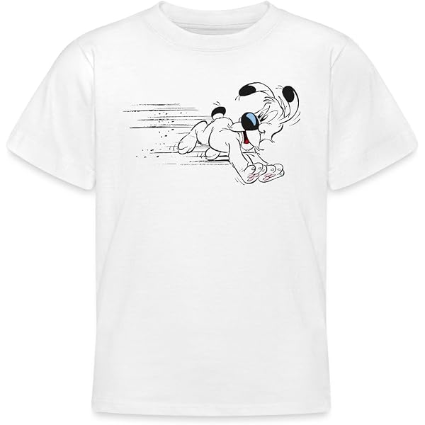 Asterix & Obelix T-Shirt Für Männer – Mit Idefix Design, Navy, Größe XL
