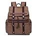 Produktbild MYLL Retro Segeltuch-Rucksack Beiläufige Mann-Reise-Umhängetasche,Brown-L