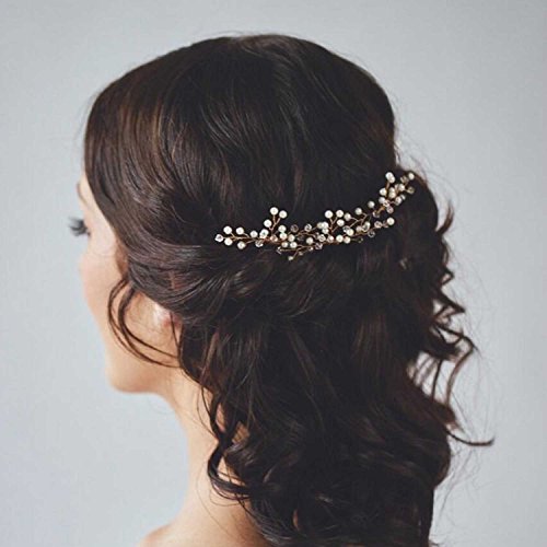 Aukmla Damen Haarschmuck, Brautschmuck, Haarnadeln, 3 Stück