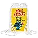 Produktbild Mars greift gelben Alien an - Mars Attacks Yellow Alien Custom Printed Drawstring Sack | 100% Soft Polyester| 5 Liter Capacity| Adjustable String Closure| The Stylish Bag For Every Day Use| Custom