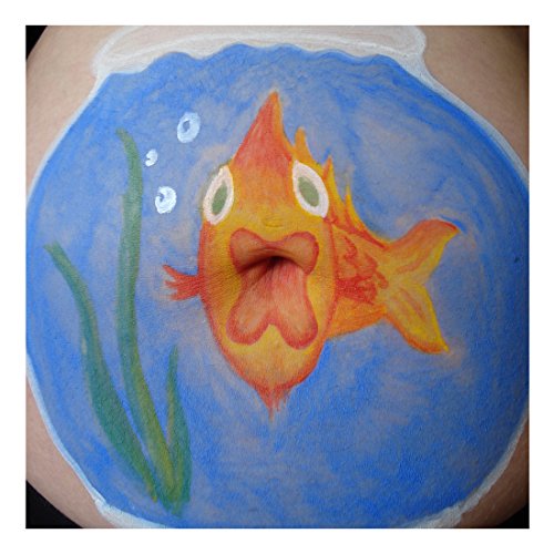 BellyPainterS – BellyPainting – Bauchbemalungs-Set, Bemalen Sie Ihren Babybauch - 7