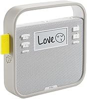 Triby - Radio Connect&eacute;e Enceinte Portable et T&eacute;l&eacute;phone Mains-Libres, Gris