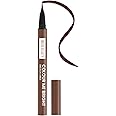 Swiss Beauty Colour Me Bright Matte finish Sketch Eyeliner with soft pen tip applicator | Quick Drying | Waterproof, smudge-proof eyeliner | Shade - Adore Brown, 0.7ml
