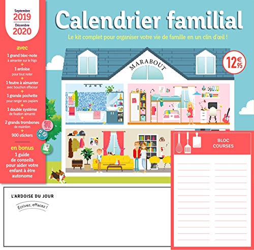 Télécharger Calendrier familial 2019-2020 Livre PDF Gratuit