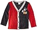 Disney Baby Boys Mickey Mouse NH0060 Cardigan, Multicoloured (Blue/Red), 0-6 Months (Manufacturer Size:6 Months)