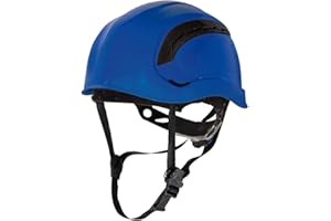 DeltaPlus 965167 Casque de sécurité contre le vent en granite, bleu, 26 x 26 x 17 cm