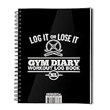 Gym Diary XL - A5 workout log book