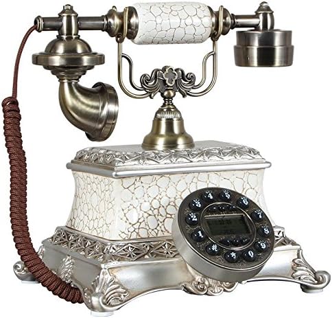 XIE@ Antique retro phone with retro caller display Chinese classical vintage telephone plane