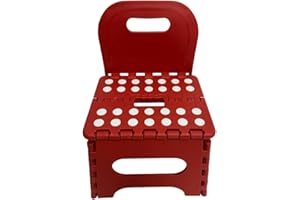 GENERICO Sedia per Bambini Poltrona Bambini Sediolina Sedia in Plastica Pieghevole e Trasportabile Sediolina Sedia Bambini Poltroncina con Schienale Sedia e Sgabello Pieghevole per Bambini con Schienale