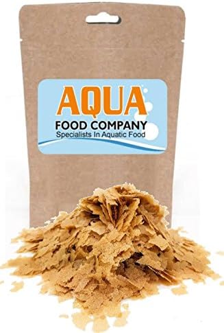 Freeze Dried Natural Bloodworm Fish Food Flakes For All Tropical &amp; Fresh Water Fish - Fish Food Flakes Special Offer was £7.99 Now Only £4.99 Offer Ends Soon With &amp; Free Delivery