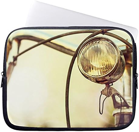 Vintage Automative lighting Notebook Sleeve Laptop Neoprene Soft Case Pouch by 15"