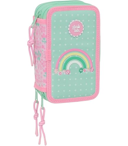 CoolPack XXL Pencil Case 3-Compartment School Pencil Case Triple