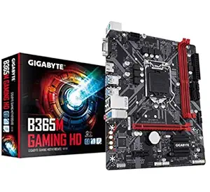 Gigabyte AMD B365M Gaming HD Motherboard with Fast Onboard Storage with NVMe,PCIe Gen3 x4 110mm M.2, 4K Ultra HD Support.