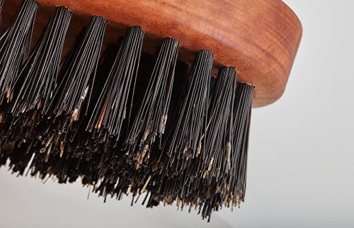 Premium Bartpflege Set | Bart Schablone, Bartkamm, Bartbürste und Bartschere | Rasur –Ergebnisse wie vom Barbier | wohltuende Pflege | gleichmäßiges auftragen von Bartöl | Detailarbeiten | einfaches Styling | Made in Germany | Gratis E-Book - 8