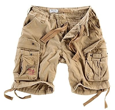 Surplus Airborne Vintage Shorts, beige, L