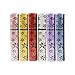 Tenflyer 8ML Flower Style Perfume Atomizer Refillable Mini Perfume Bottle Red/Blue/Purple/Sliver/Pink/Yellow (Purple)
