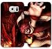 Produktbild Samsung Galaxy S6 Edge Hülle Leder [NICE GIFT Gutes Geschenk] [Natsu Dragneel Fairy Tail O3G2W ] Schutz Telefon-Kasten für Samsung Galaxy S6 Edge