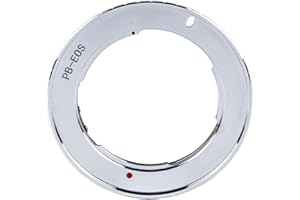 HOHOVYVY Objektivadapter, Adapterring für Praktica PB P B Objektiv an Canon EF für EOS 550D 7D 5D